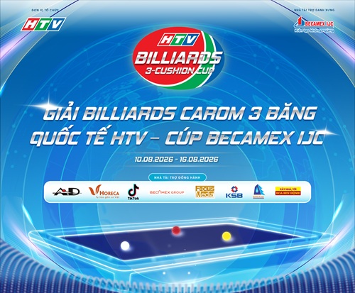 Giải Billiards Carom 3 băng Quốc tế HTV