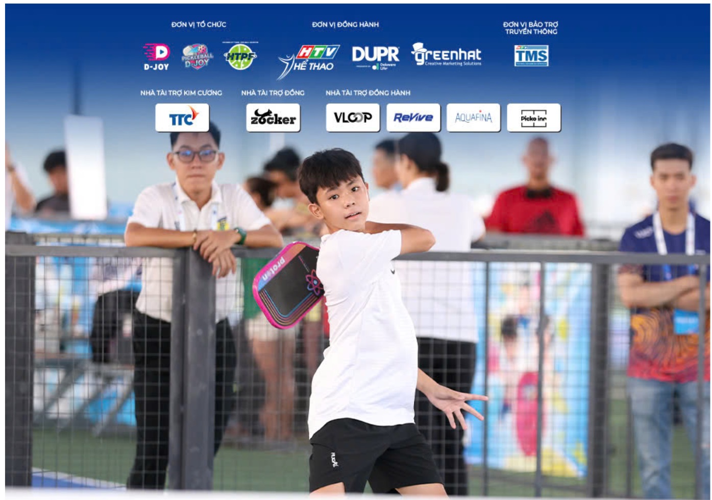 HCMC D-JOY JUNIOR PICKLEBALL TOUR 2025 - Giải pickleball dành cho thanh thiếu niên đầu tiên được truyền hình trực tiếp trên sóng HTV