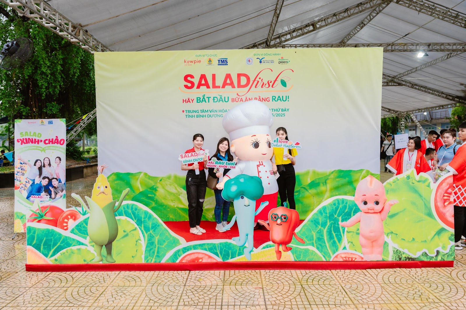 SALAD FIRST ĐỒNG HÀNH CÙNG CÔNG ĐOÀN VSIP BÌNH DƯƠNG