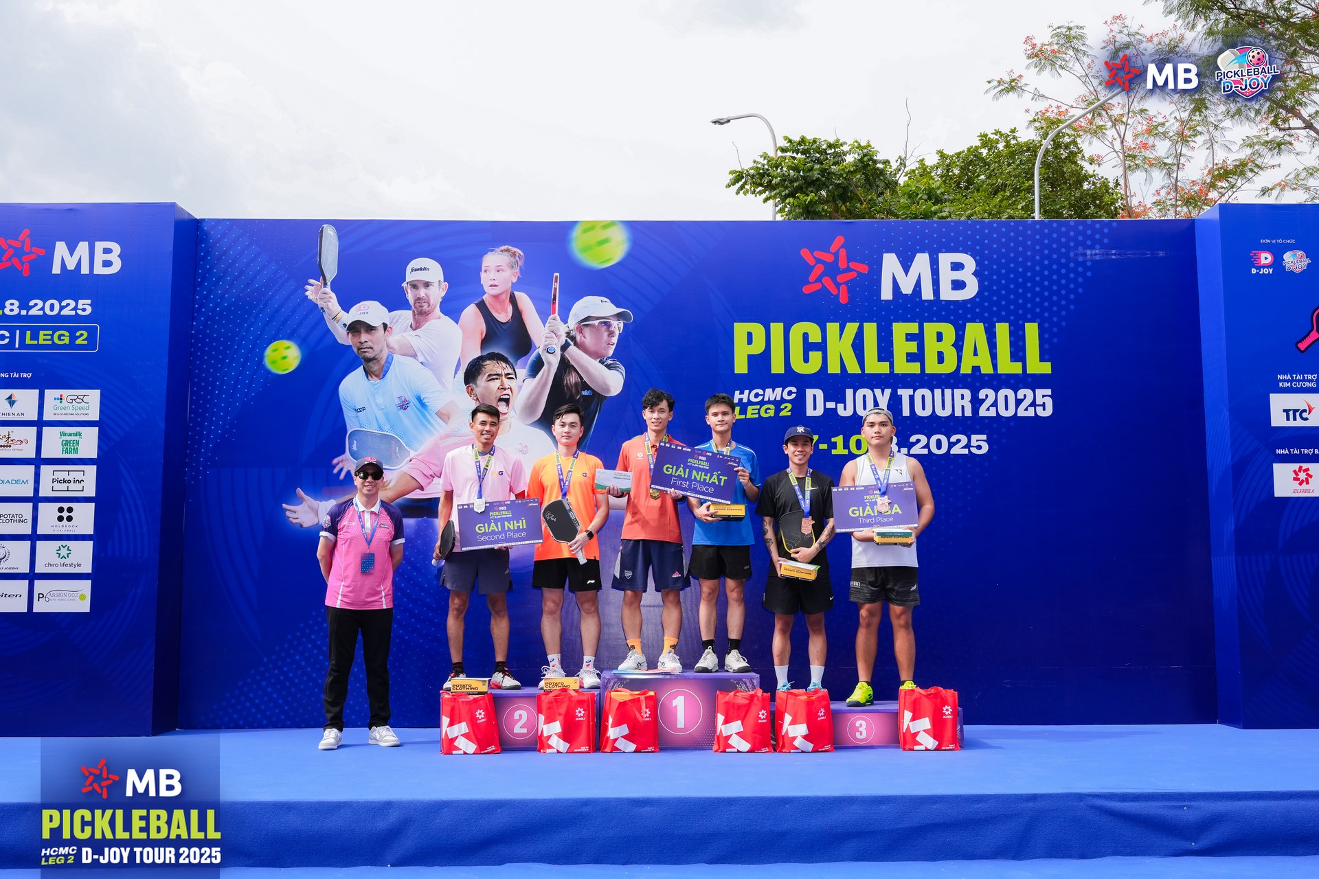 BẾ MẠC GIẢI MB PICKLEBALL D-JOY TOUR 2025 - CHẶNG 2