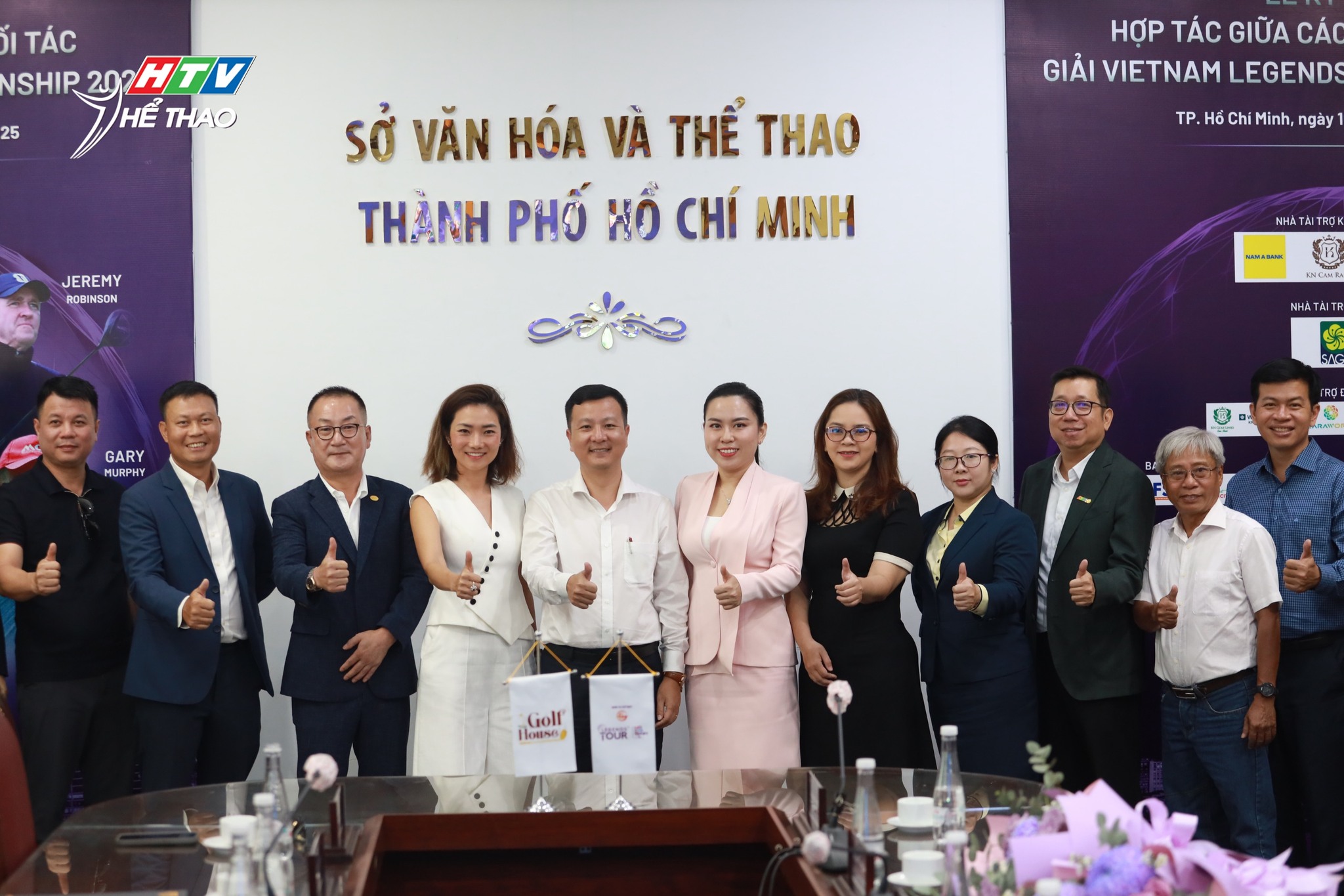 HTV TRỞ THÀNH ĐƠN VỊ BẢO TRỢ TRUYỀN THÔNG GIẢI GOLF VIETNAM LEGENDS TOUR 2025