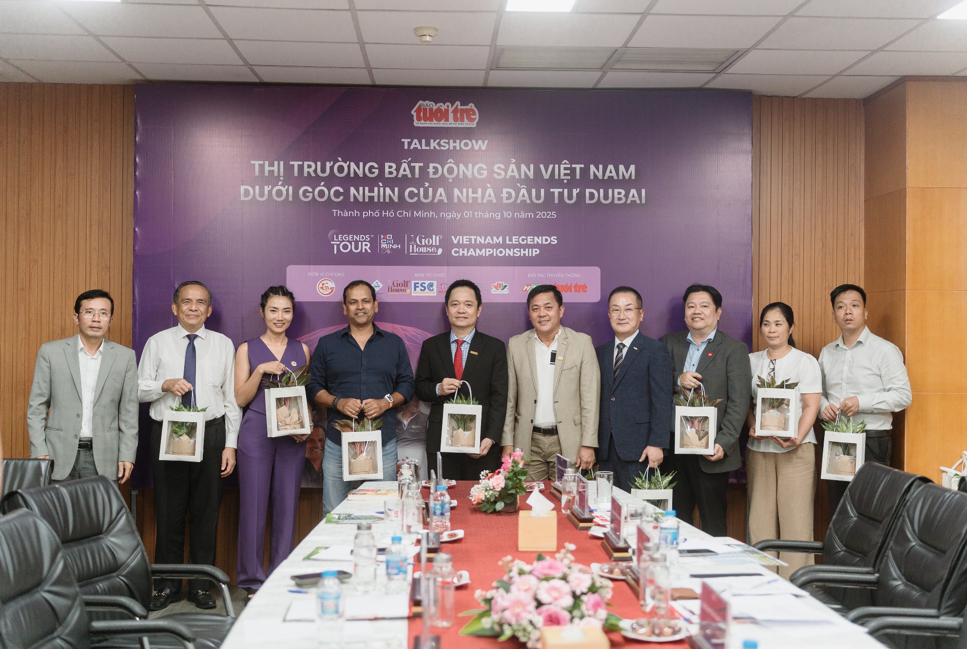 TALKSHOW “THỊ TRƯỜNG BẤT ĐỘNG SẢN VIỆT NAM DƯỚI GÓC NHÌN NHÀ ĐẦU TƯ DUBAI”
