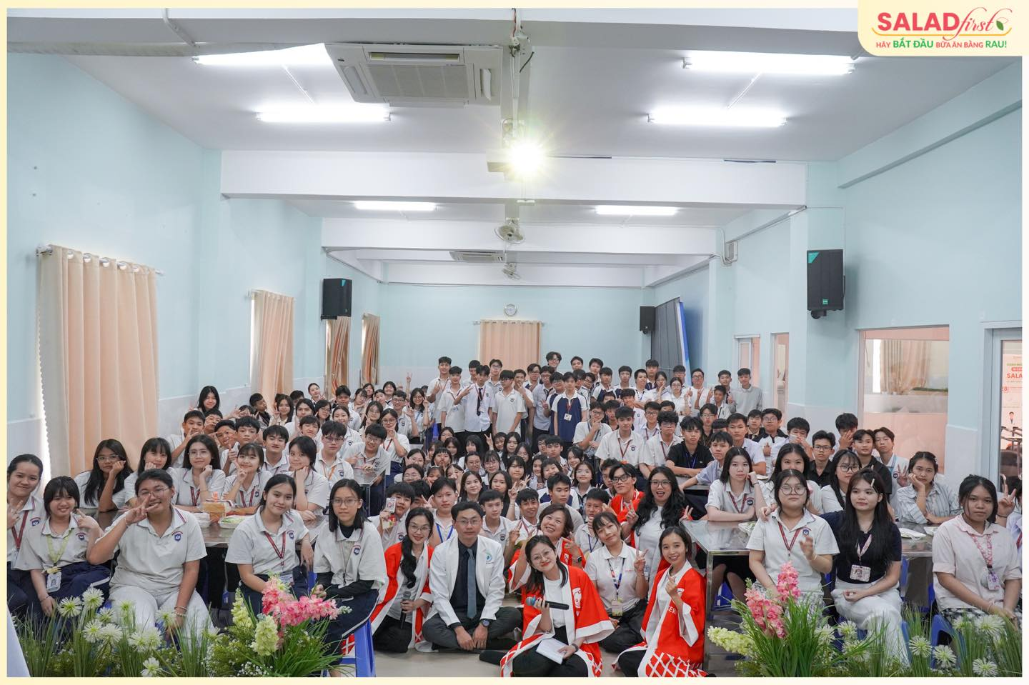 Học ăn rau theo cách mới cùng Salad First - Hành trình tại Trường Trung tiểu học Marie Curie