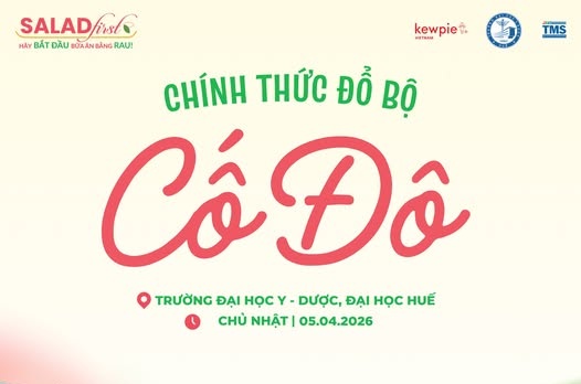 Salad First tiếp tục hành trình tại Đại học Y – Dược Huế